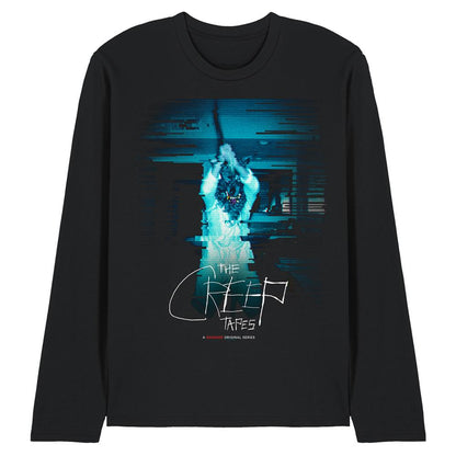 Black - Front - The Creep Tapes Unisex Adult Key Art Long-Sleeved T-Shirt