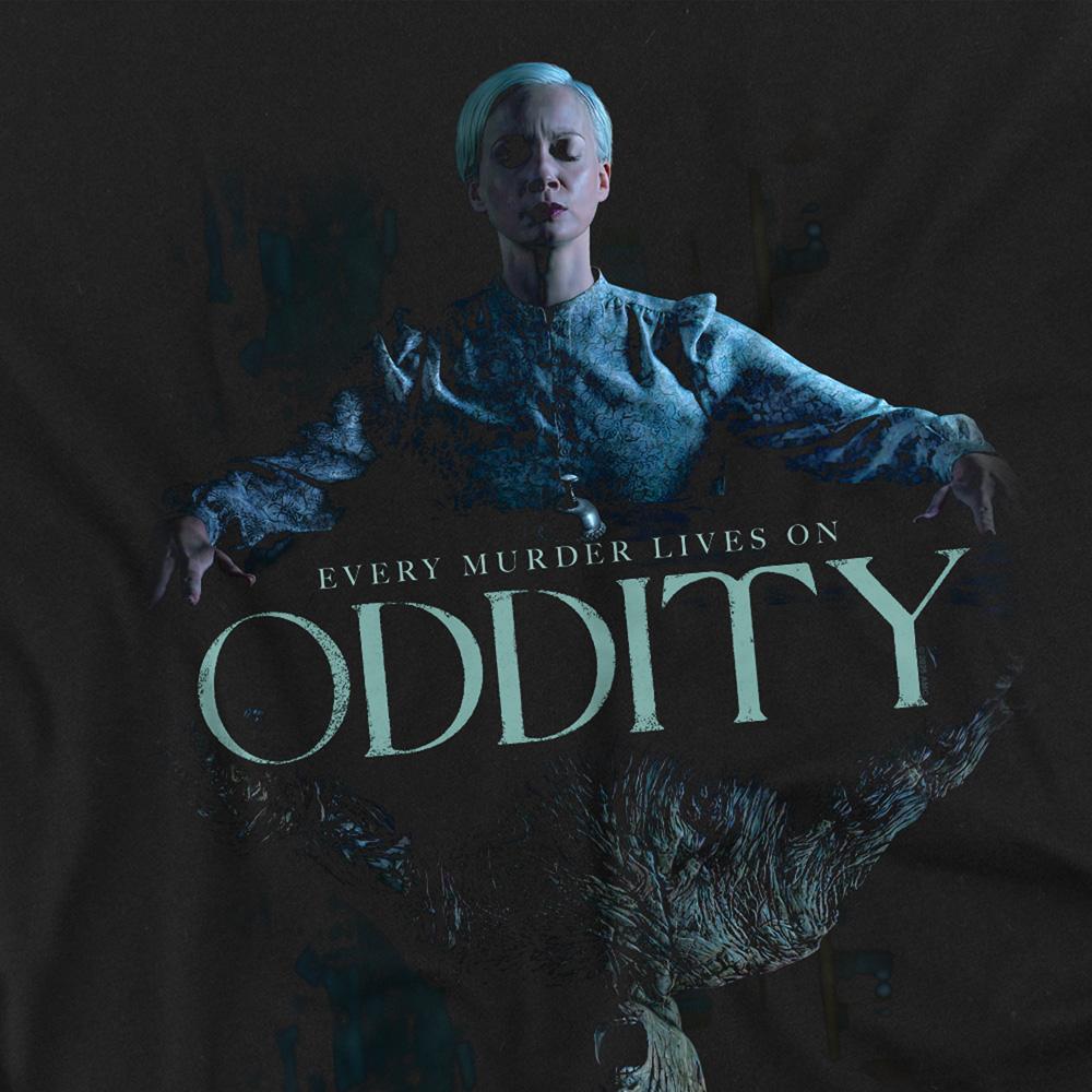 Black - Side - Oddity Unisex Adult Key Art Long-Sleeved T-Shirt