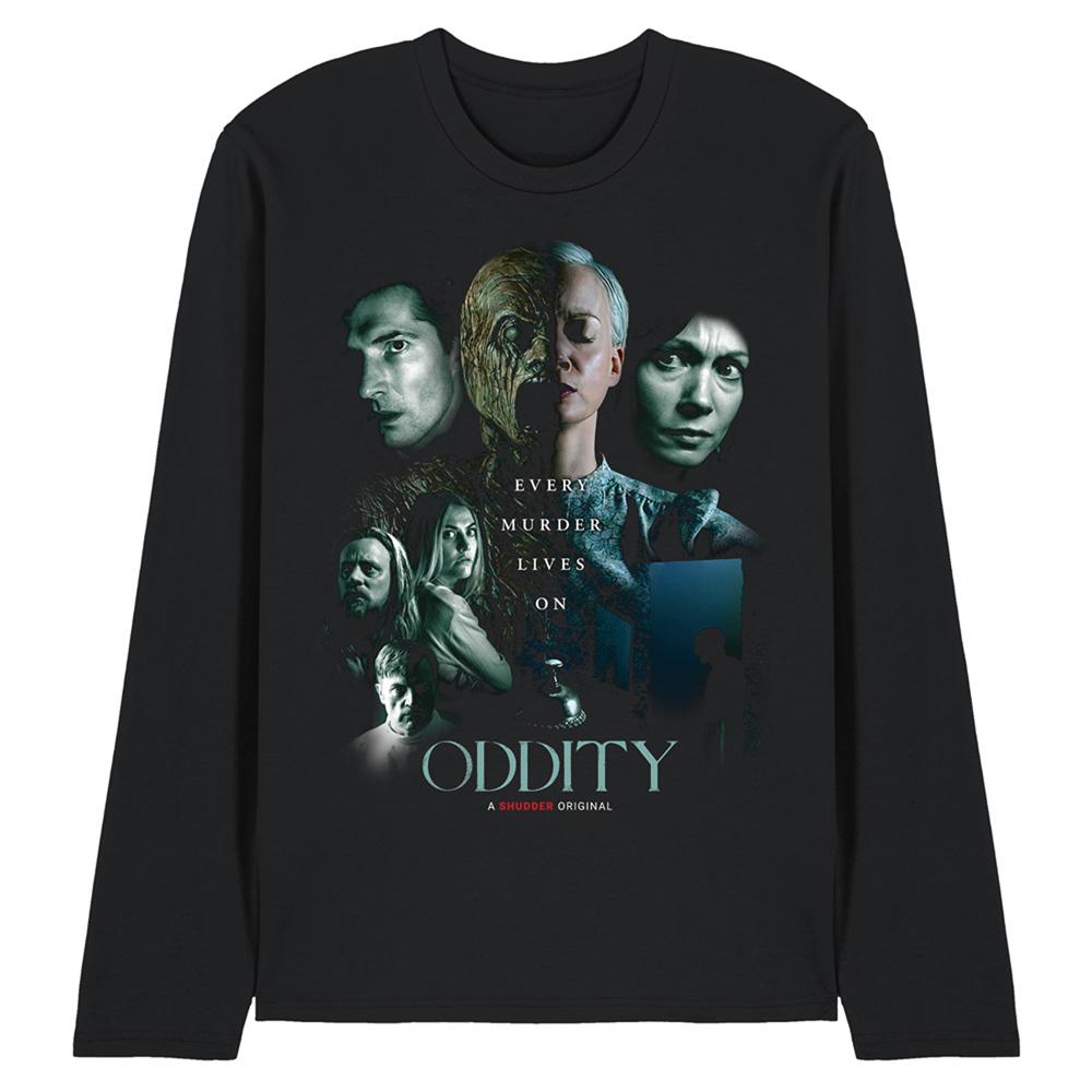 Black - Front - Oddity Unisex Adult Long-Sleeved T-Shirt