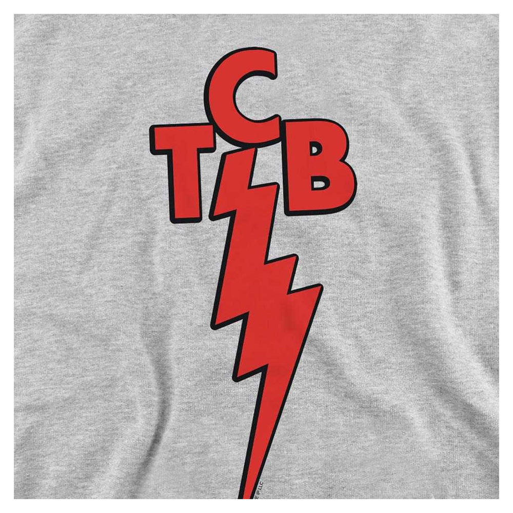 Athletic Heather - Side - Elvis Presley Childrens-Kids TCB Pull Over Hoodie