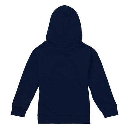 Navy - Back - Elvis Presley Childrens-Kids Eagle Pull Over Hoodie