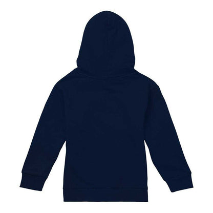 Navy - Back - Elvis Presley Childrens-Kids Reverent Pull Over Hoodie