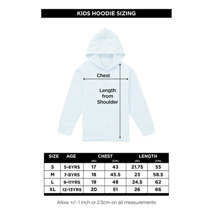 Red - Side - Elvis Presley Childrens-Kids Signature Pull Over Hoodie