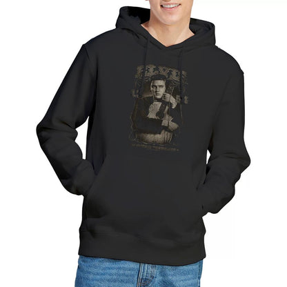 Black - Back - Elvis Presley Unisex Adult 1954 Hoodie