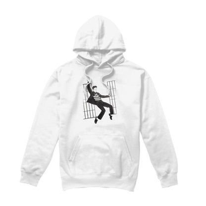 White - Front - Elvis Presley Unisex Adult Jailhouse Rock Hoodie