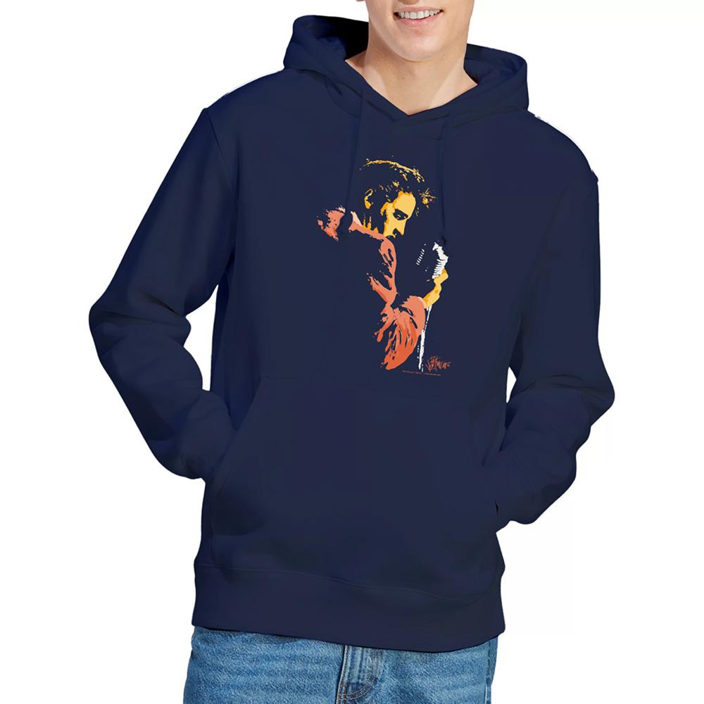 Navy - Lifestyle - Elvis Presley Unisex Adult Early Elvis Hoodie