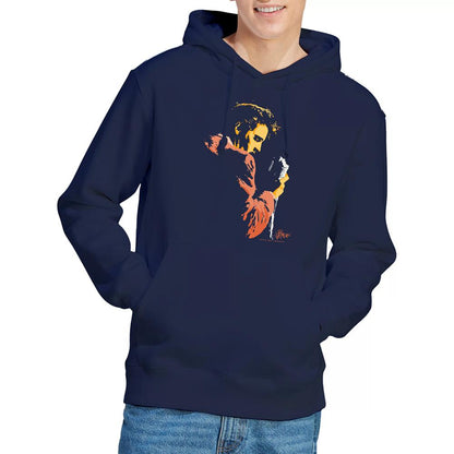 Navy - Lifestyle - Elvis Presley Unisex Adult Early Elvis Hoodie