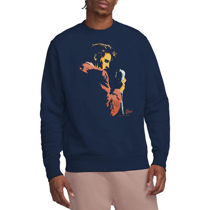 Navy - Lifestyle - Elvis Presley Unisex Adult Early Elvis Sweatshirt