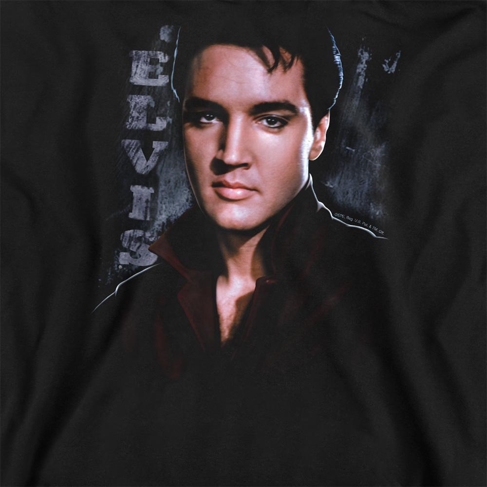Black - Pack Shot - Elvis Presley Unisex Adult Tough Sweatshirt