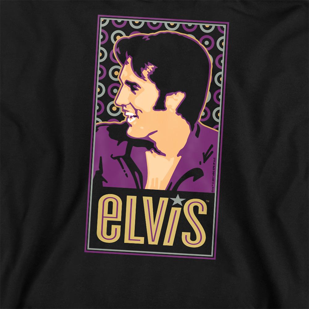 Black - Pack Shot - Elvis Unisex Adult Is Sweatshirt