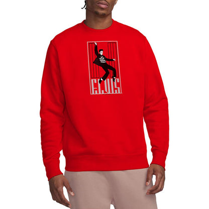 Red - Lifestyle - Elvis Presley Unisex Adult One Jailhouse Sweatshirt
