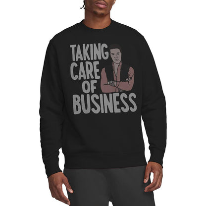 Black - Lifestyle - Elvis Presley Unisex Adult TCB Sweatshirt