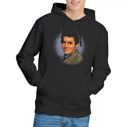 Black - Lifestyle - Elvis Presley Unisex Adult Starlite Hoodie