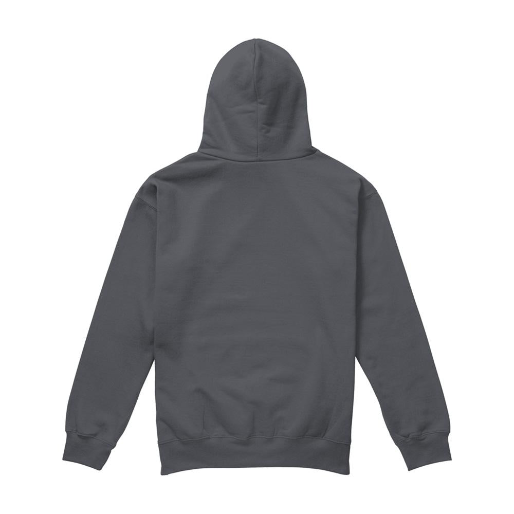 Charcoal - Back - Elvis Presley Unisex Adult Buffalo 1956 Hoodie