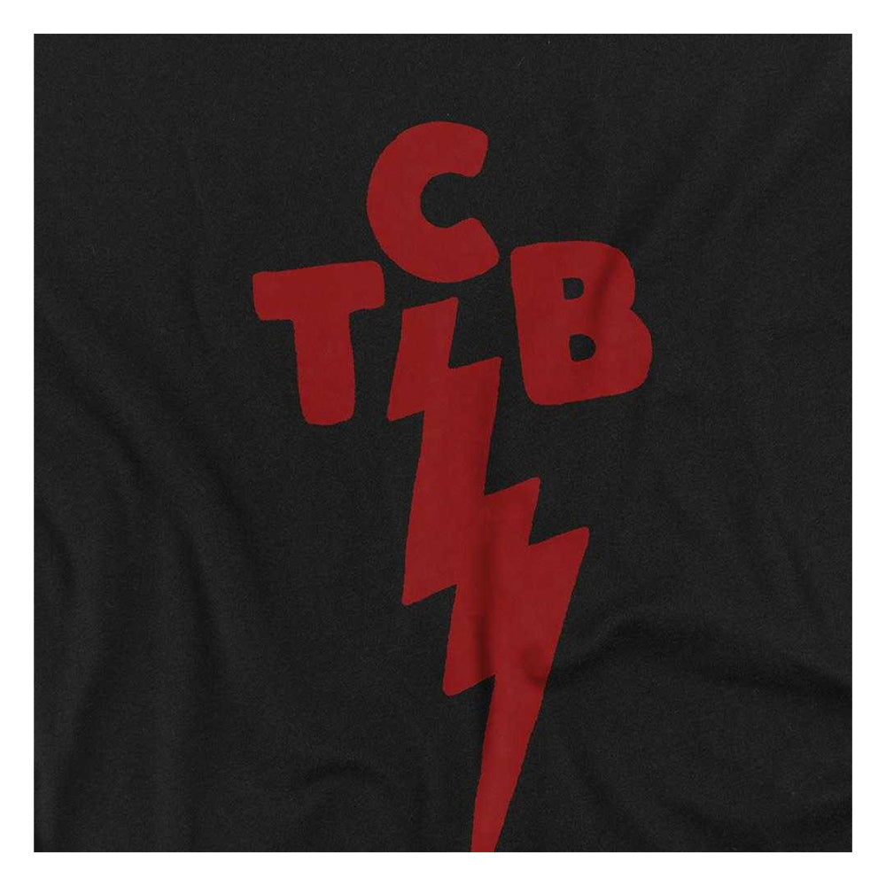 Black - Side - Elvis Presley Childrens-Kids TCB Symbol T-Shirt