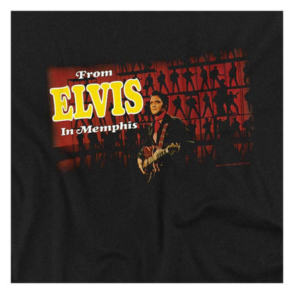 Black - Side - Elvis Presley Childrens-Kids T-Shirt