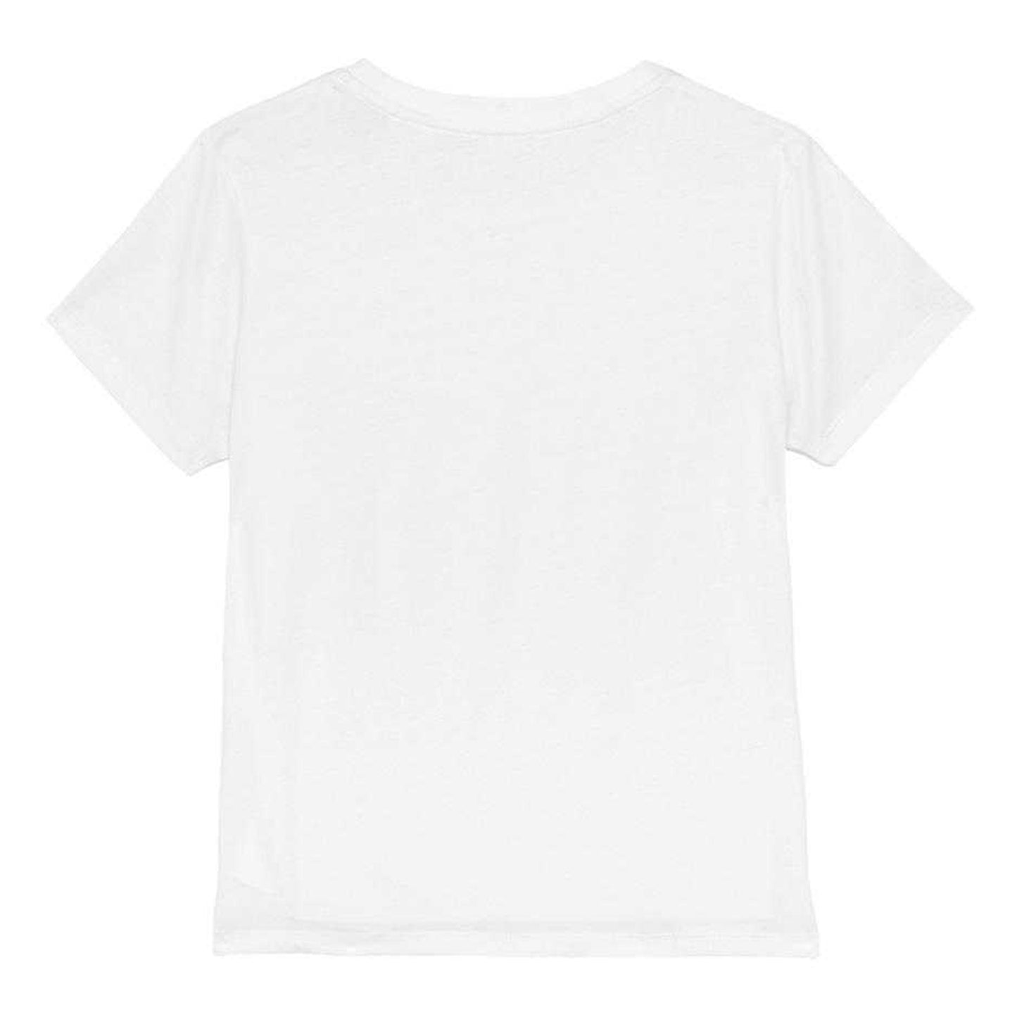 White - Back - Elvis Presley Childrens-Kids Fighting King T-Shirt