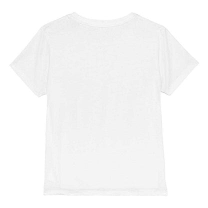 White - Back - Elvis Presley Childrens-Kids Fighting King T-Shirt