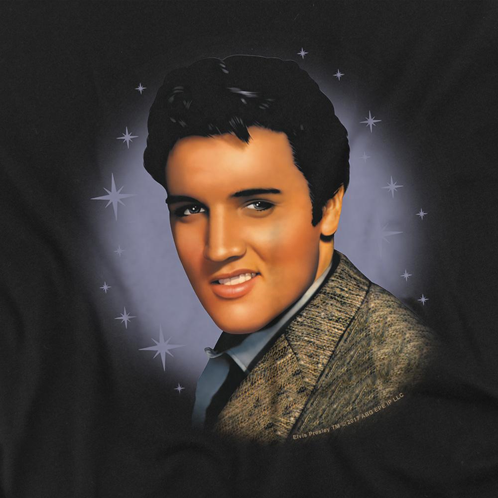 Black - Side - Elvis Presley Childrens-Kids Starlite T-Shirt