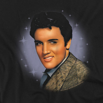 Black - Side - Elvis Presley Childrens-Kids Starlite T-Shirt