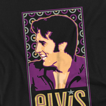 Black - Side - Elvis Presley Childrens-Kids Elvis Is T-Shirt
