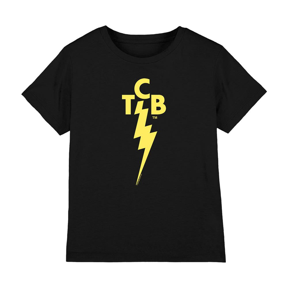 Black - Front - Elvis Presley Childrens-Kids TCB Logo T-Shirt