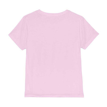 Pink - Back - Elvis Presley Childrens-Kids Looking Down T-Shirt