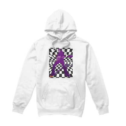 White - Front - Elvis Presley Unisex Adult Lets Rock Hoodie