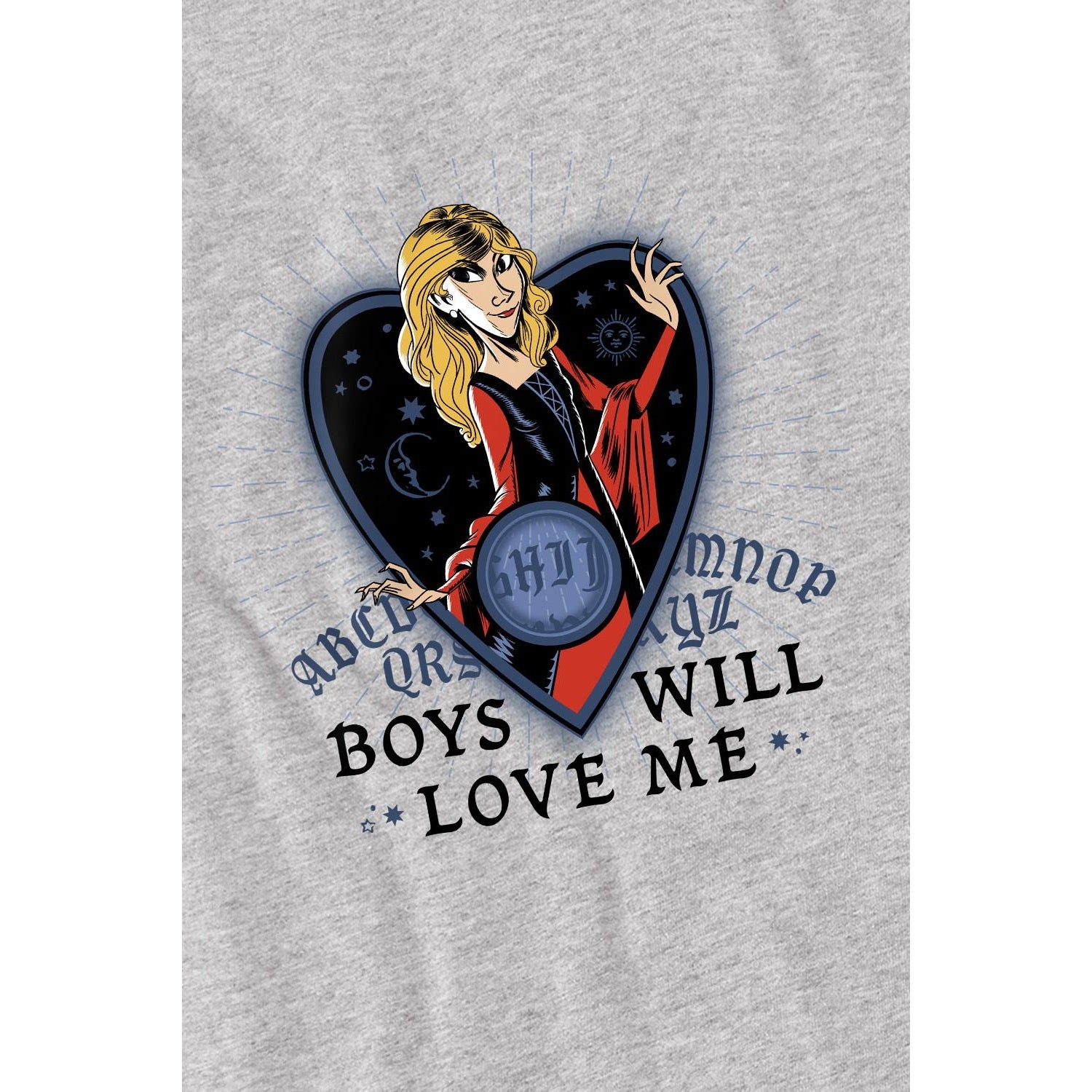 Sport Heather - Lifestyle - Hocus Pocus Childrens-Kids Boys Will Love Me Sanderson Sisters T-Shirt