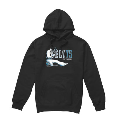 Black - Lifestyle - Elvis Presley Unisex Adult 75 Logo Hoodie