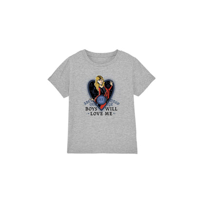 Sport Heather - Front - Hocus Pocus Childrens-Kids Boys Will Love Me Sanderson Sisters T-Shirt