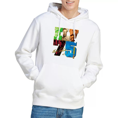 White - Back - Elvis Presley Unisex Adult Birthday 2010 Hoodie