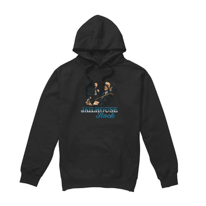 Black - Front - Elvis Presley Unisex Adult Jailhouse Rock Hoodie