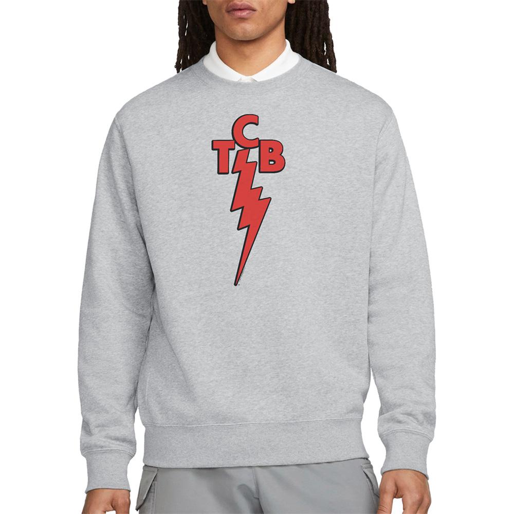 Athletic Heather - Back - Elvis Presley Unisex Adult TCB Sweatshirt