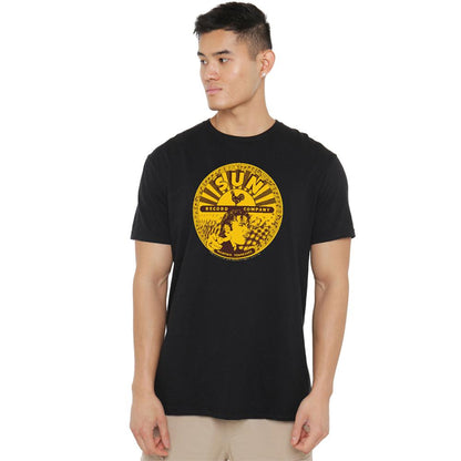 Black - Back - Elvis Presley Unisex Adult Full Sun Label T-Shirt