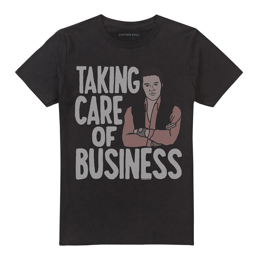 Black - Front - Elvis Presley Unisex Adult TCB T-Shirt