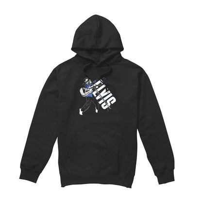 Black - Front - Elvis Presley Unisex Adult On His Toes Hoodie