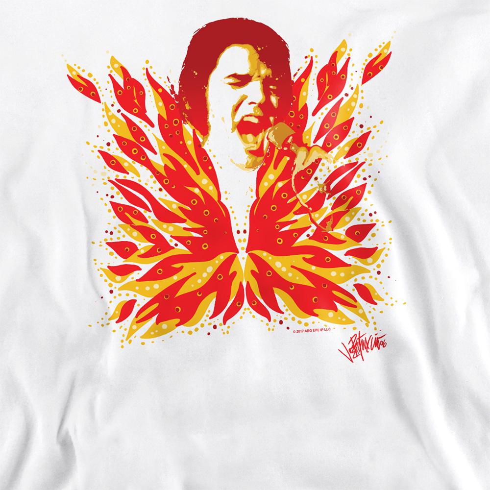White - Side - Elvis Presley Unisex Adult His Latest Flame Sweatshirt