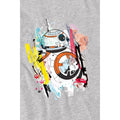 Sport Heather - Side - Star Wars Childrens-Kids BB-8 Abstract T-Shirt