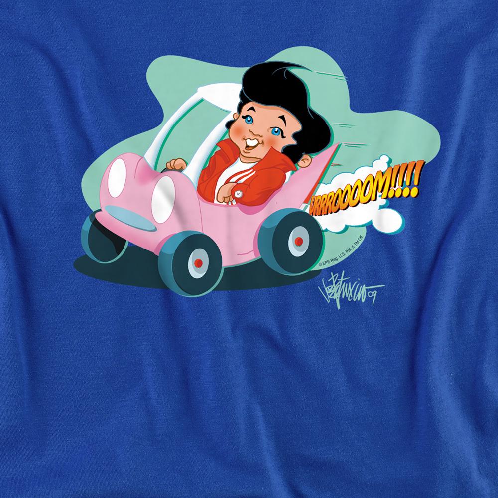 Royal Blue - Side - Elvis Presley Unisex Adult Speedway Sweatshirt