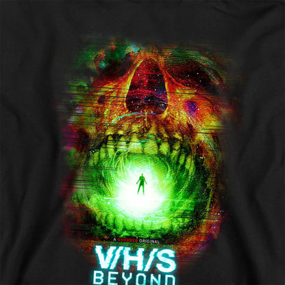 Black - Back - V-H-S Childrens-Kids Beyond No Safe Space Hoodie