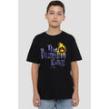 Black - Lifestyle - The Nightmare Before Christmas Childrens-Kids Pumpkin King Text T-Shirt