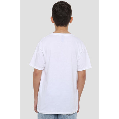 White - Back - Disney Childrens-Kids Mickey Mouse 4th Birthday T-Shirt