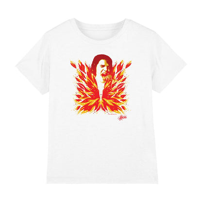 White - Front - Elvis Presley Childrens-Kids His Latest Flame T-Shirt