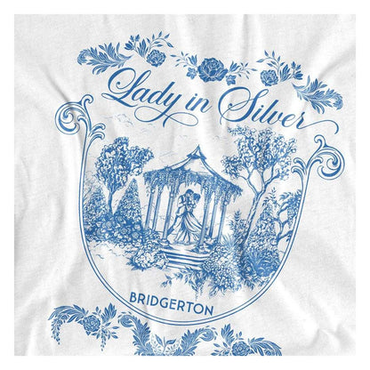 White - Side - Bridgerton Unisex Adult Fairy Tale Gazebo Dancing Long-Sleeved T-Shirt