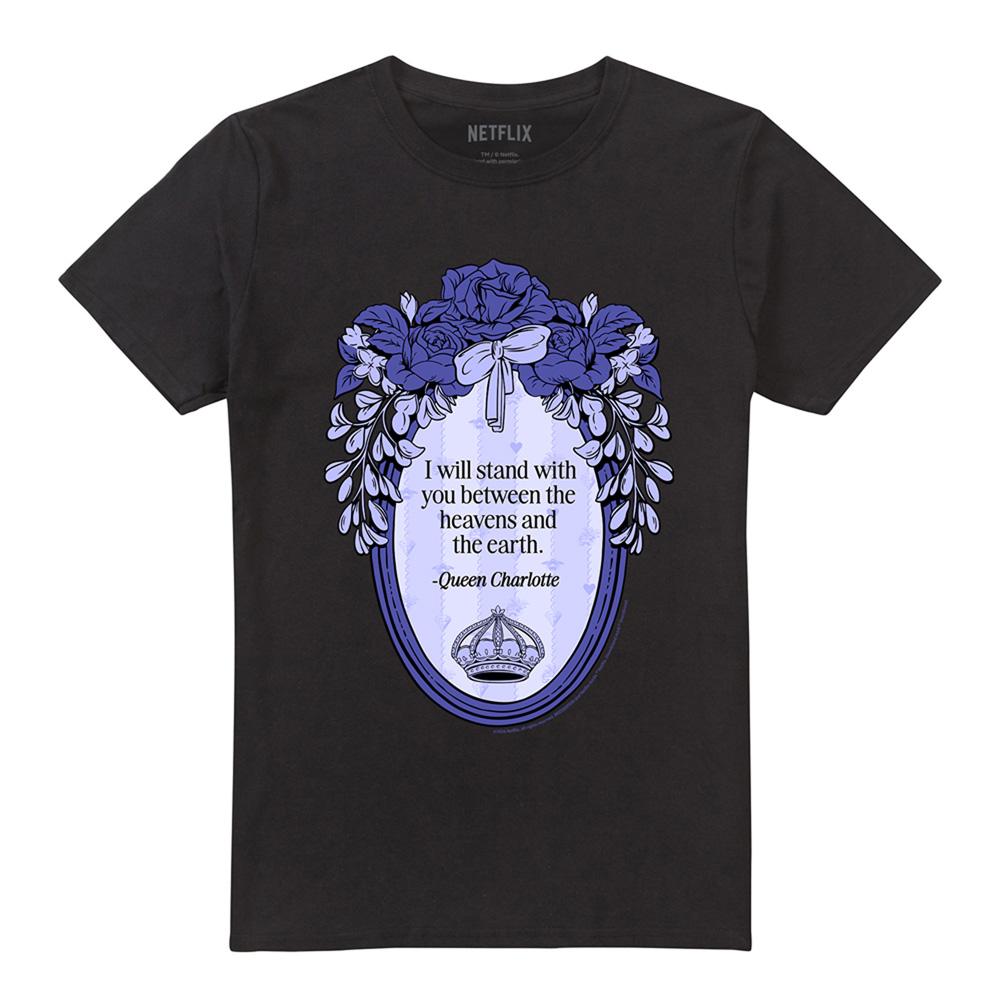 Black - Front - Bridgerton Unisex Adult I Will Stand With You T-Shirt