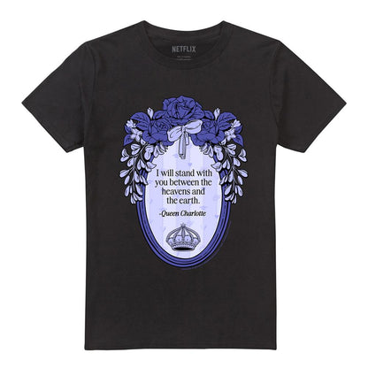 Black - Front - Bridgerton Unisex Adult I Will Stand With You T-Shirt