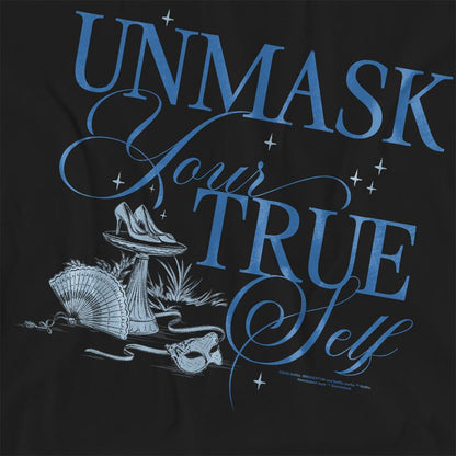 Black - Side - Bridgerton Womens-Ladies Unmask Your True Self T-Shirt