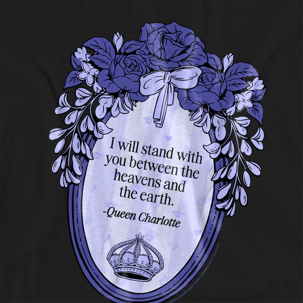 Black - Side - Bridgerton Womens-Ladies I Will Stand With You T-Shirt