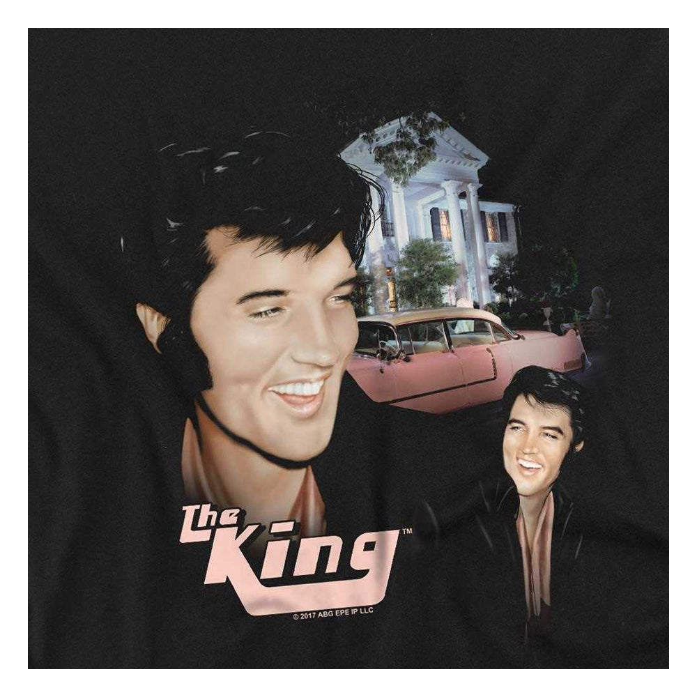 Black - Side - Elvis Childrens-Kids Home Sweet Home T-Shirt